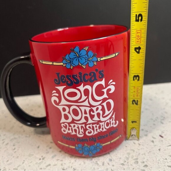 2014 DISNEY Official Licensed Jessica Rabbit Surf School Mug 12oz 4.5 x 3.5 - Picture 8 of 15